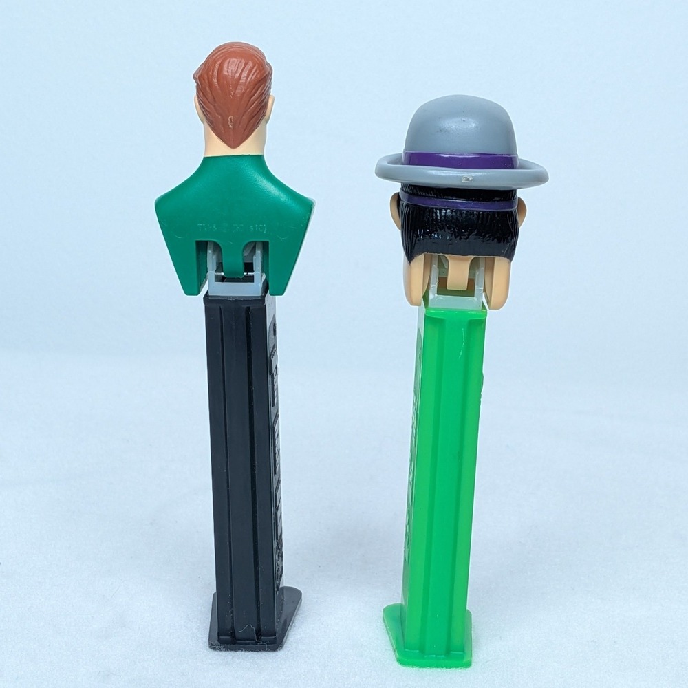 PEZ DC Comics Green Lantern Riddler Candy Dispensers Lot *WORKING* - Picture 3 of 6